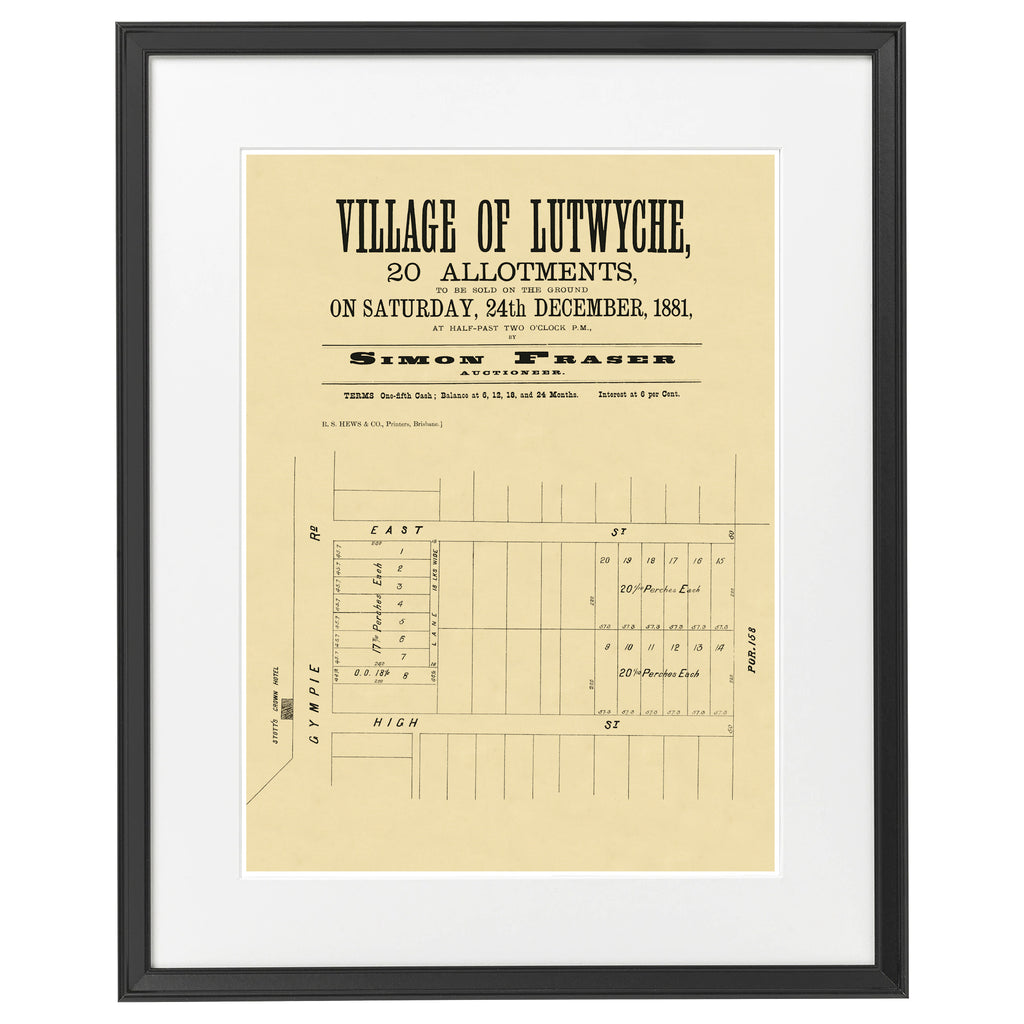 1881 Lutwyche - Village of Lutwyche