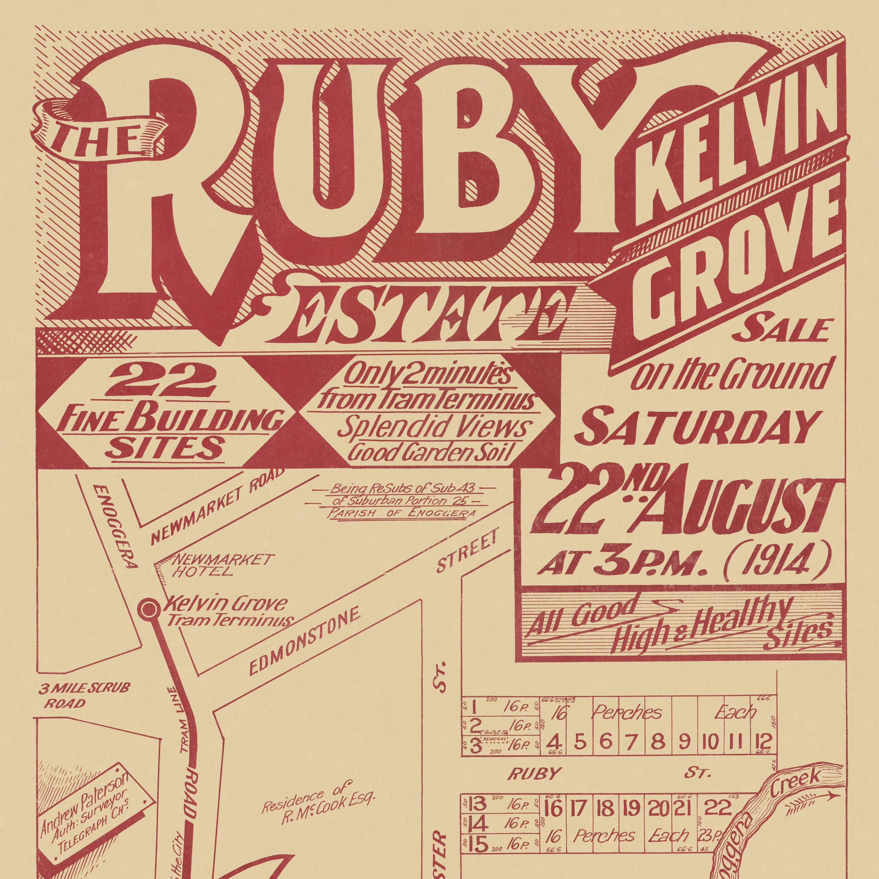1914 Newmarket - Ruby Estate