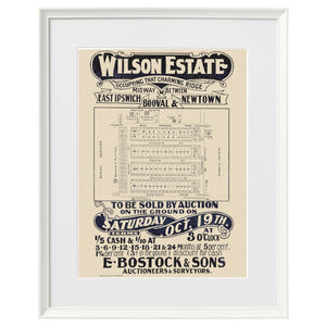 1912 Newtown - Wilson Estate