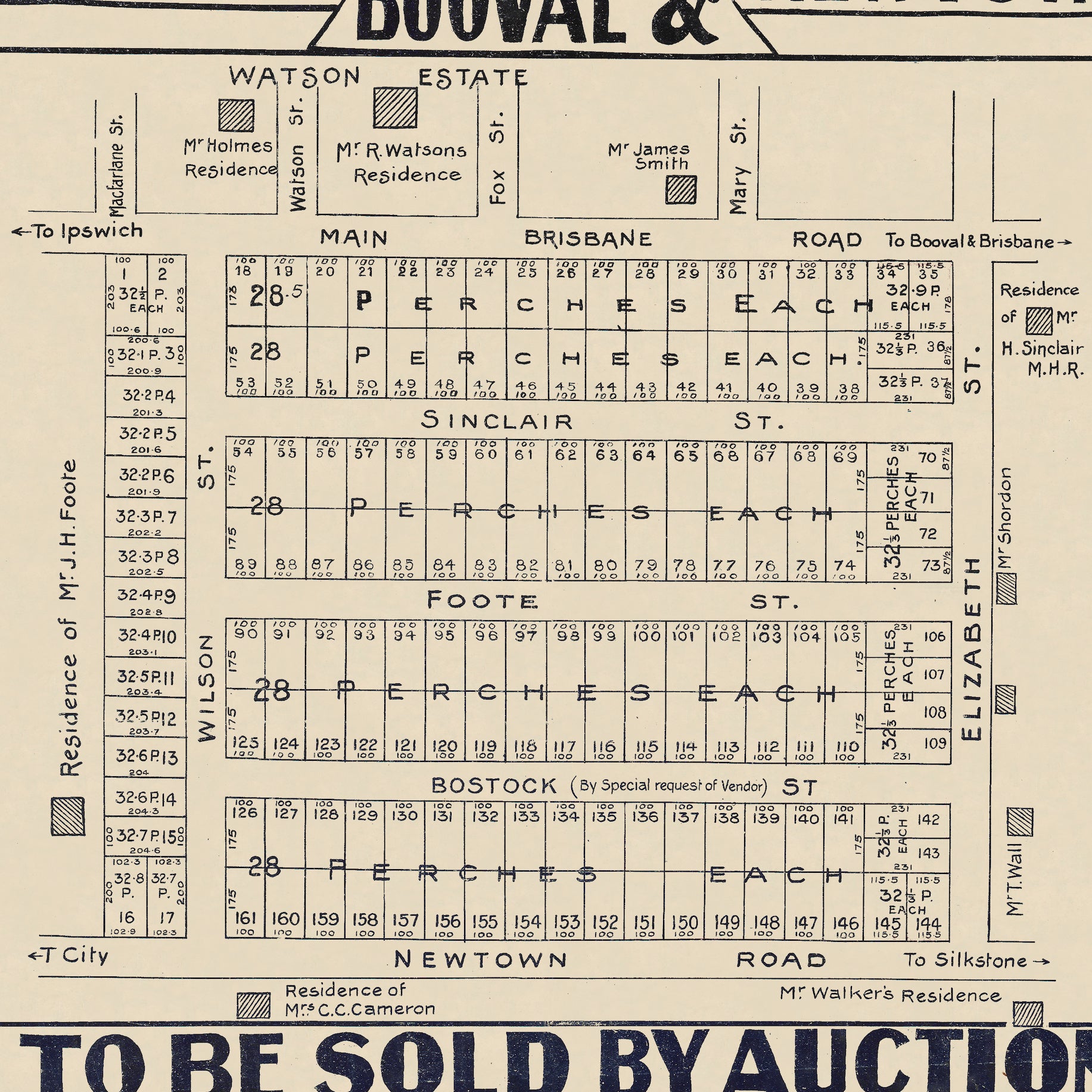 1912 Newtown - Wilson Estate