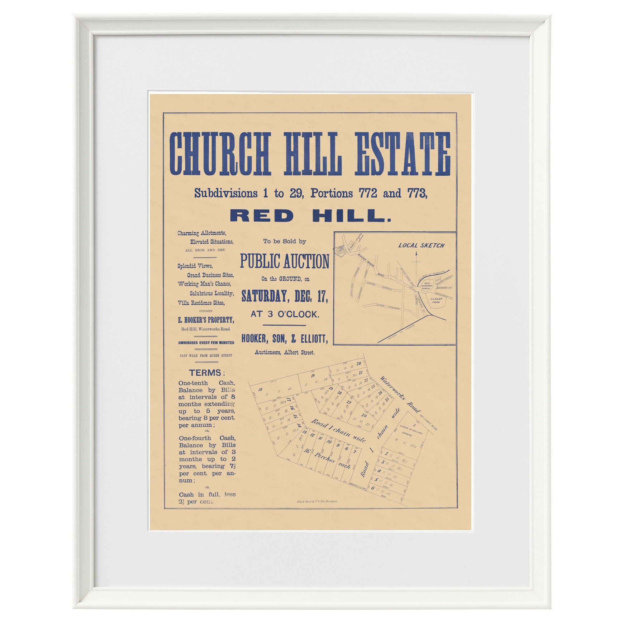 1887 Red Hill - Church Hill Estate