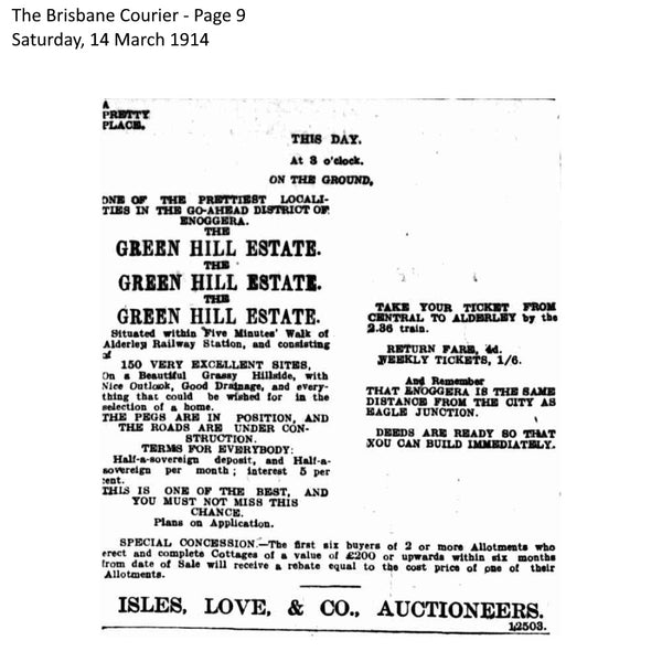 Newspaper Advertisement