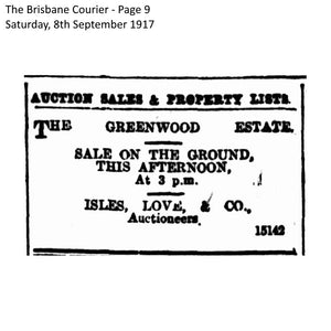 1917 Ashgrove - Greenwood Estate