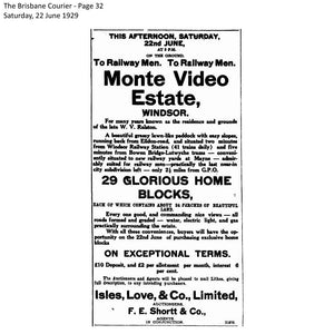 1929 Windsor - Monte Video