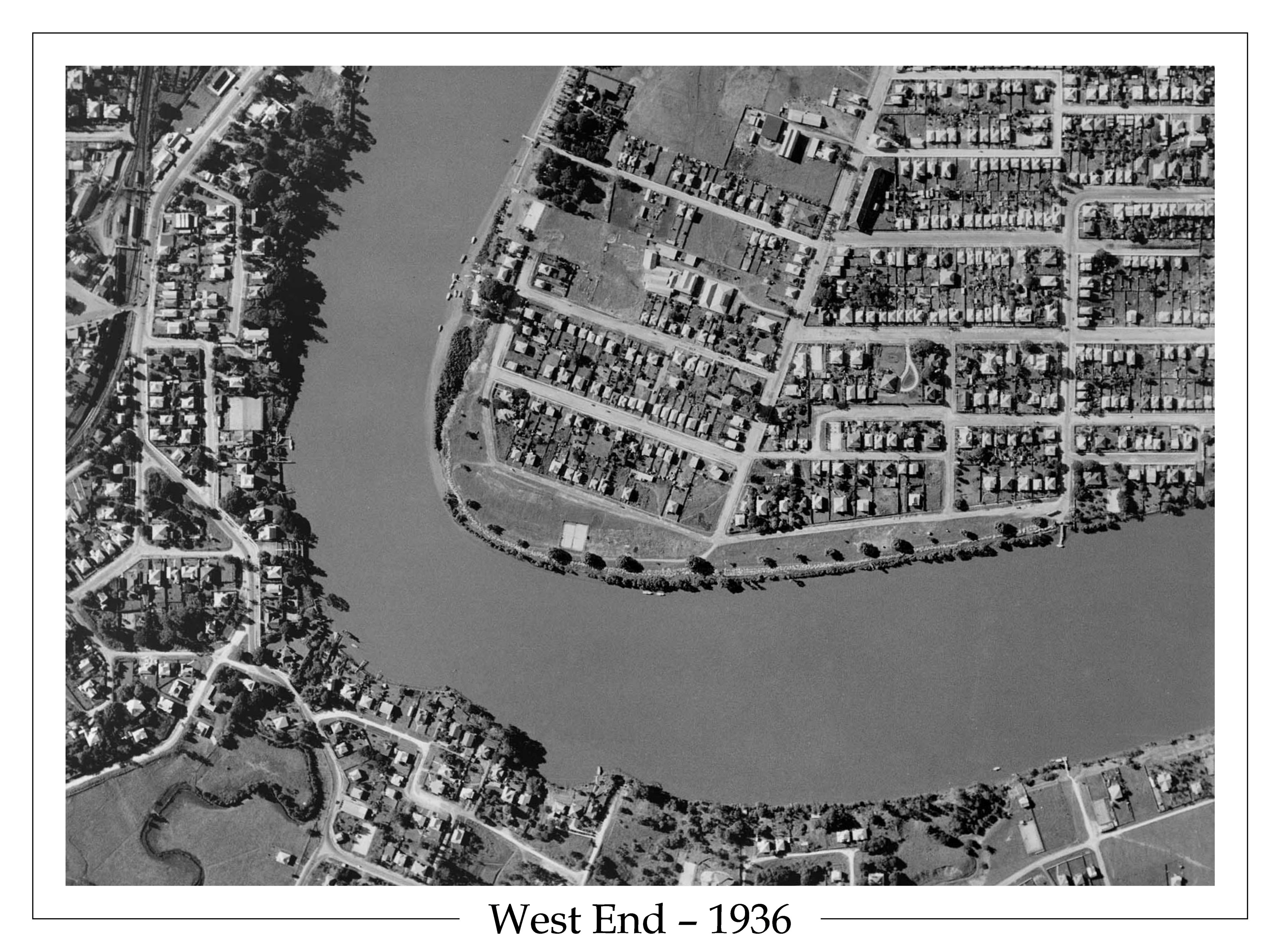 1936 West End - Aerial Photo - Hill End