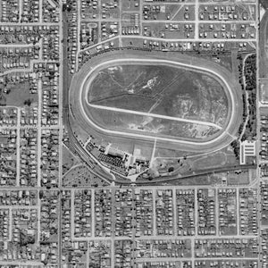 1936 Ascot - Aerial Photo - Eagle Farm Racecourse