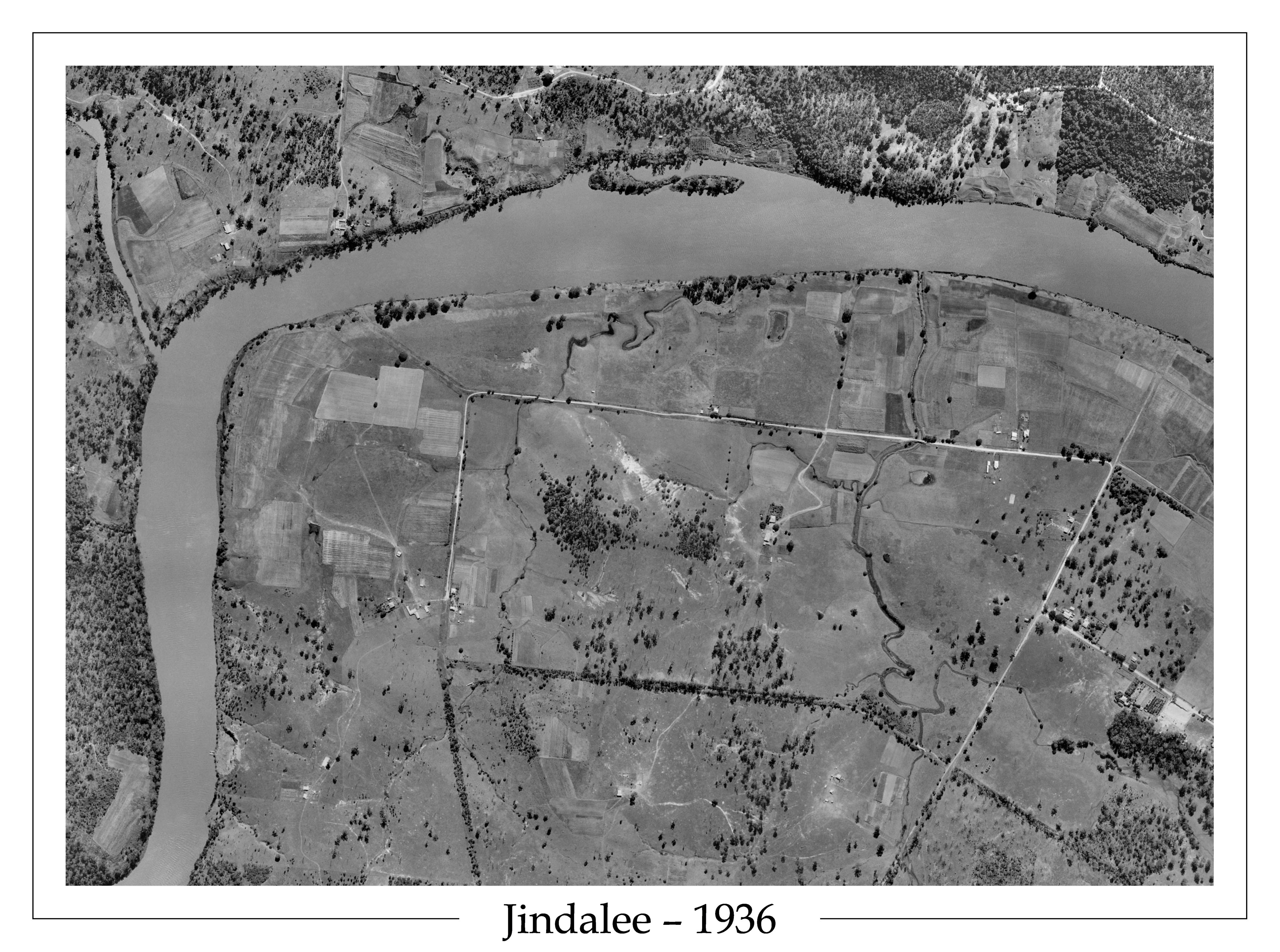 1936 Jindalee - Aerial Photo - Mermaid Reach
