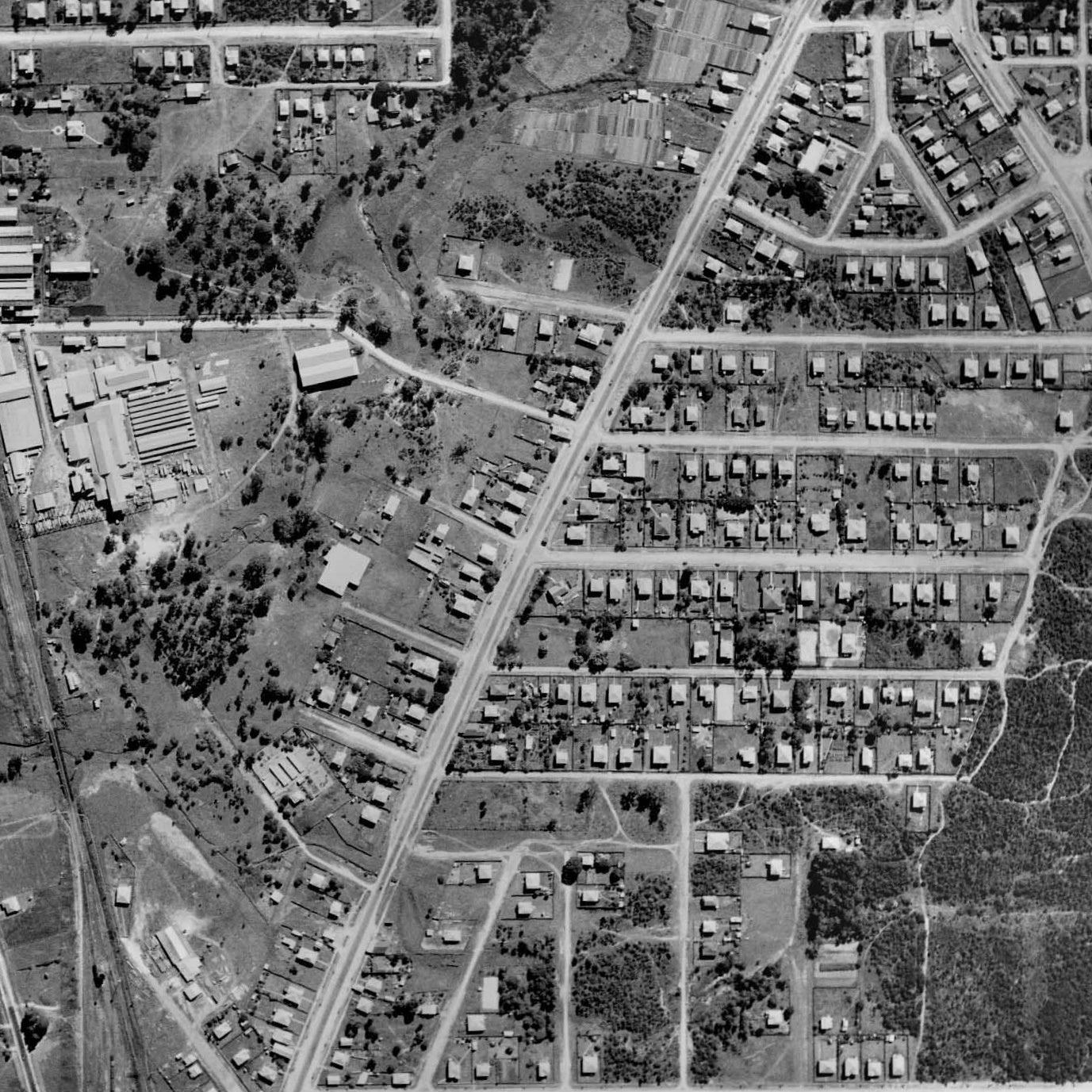 1936 Moorooka - Aerial Photo - Ipswich Road