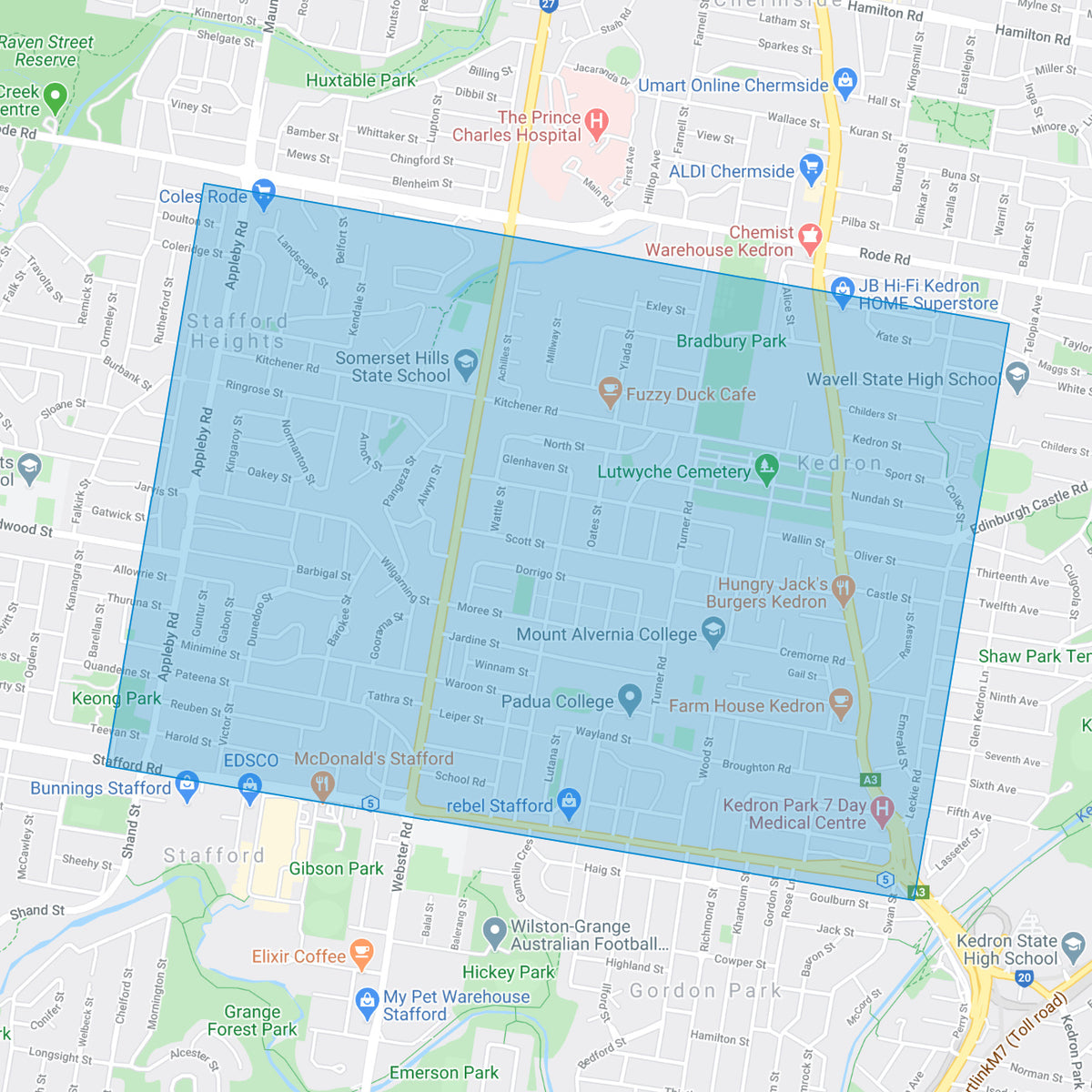 1936 Stafford Heights - Aerial Photo - Webster Road – Suburb Maps