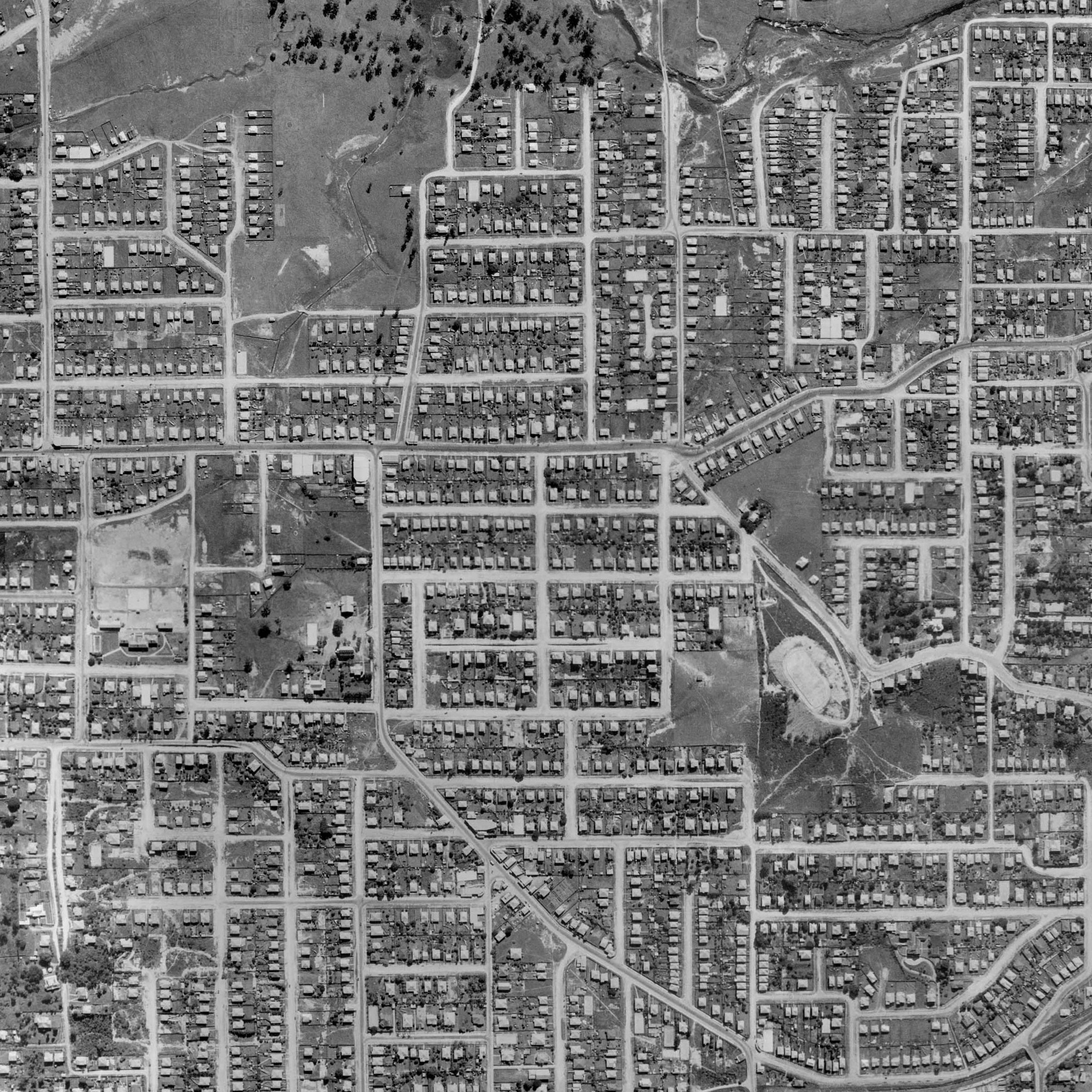 1936 Windsor - Aerial Photo - Eildon Hill
