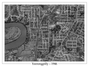 1946 Yeerongpilly - Aerial Photo - Yeerongpilly and Yeronga