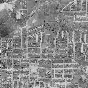 1946 Grange - Aerial Photo - Grange in 1946