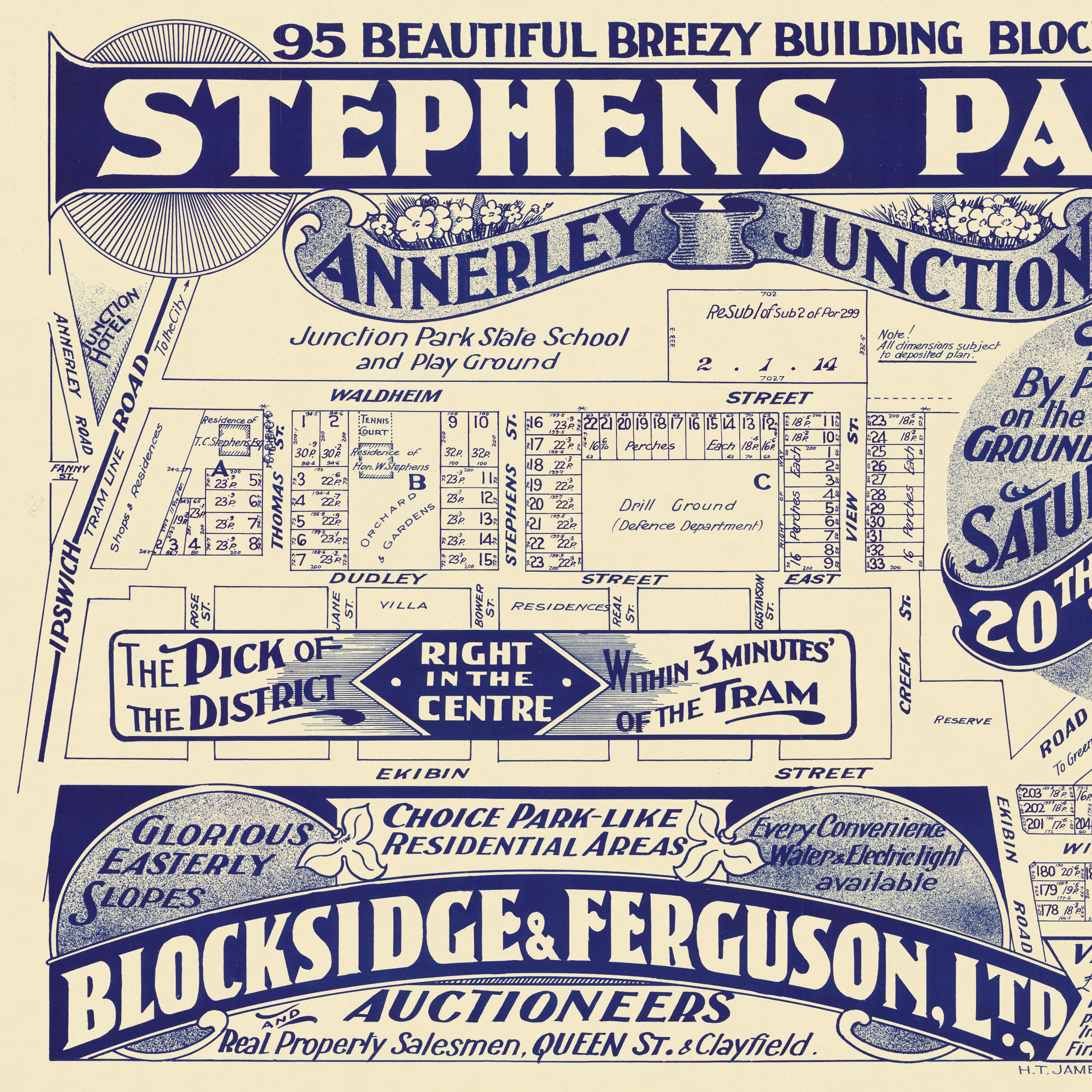 1923 Annerley - Stephens Park Estate
