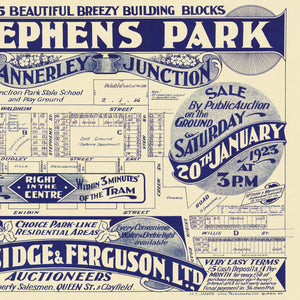 1923 Annerley - Stephens Park Estate