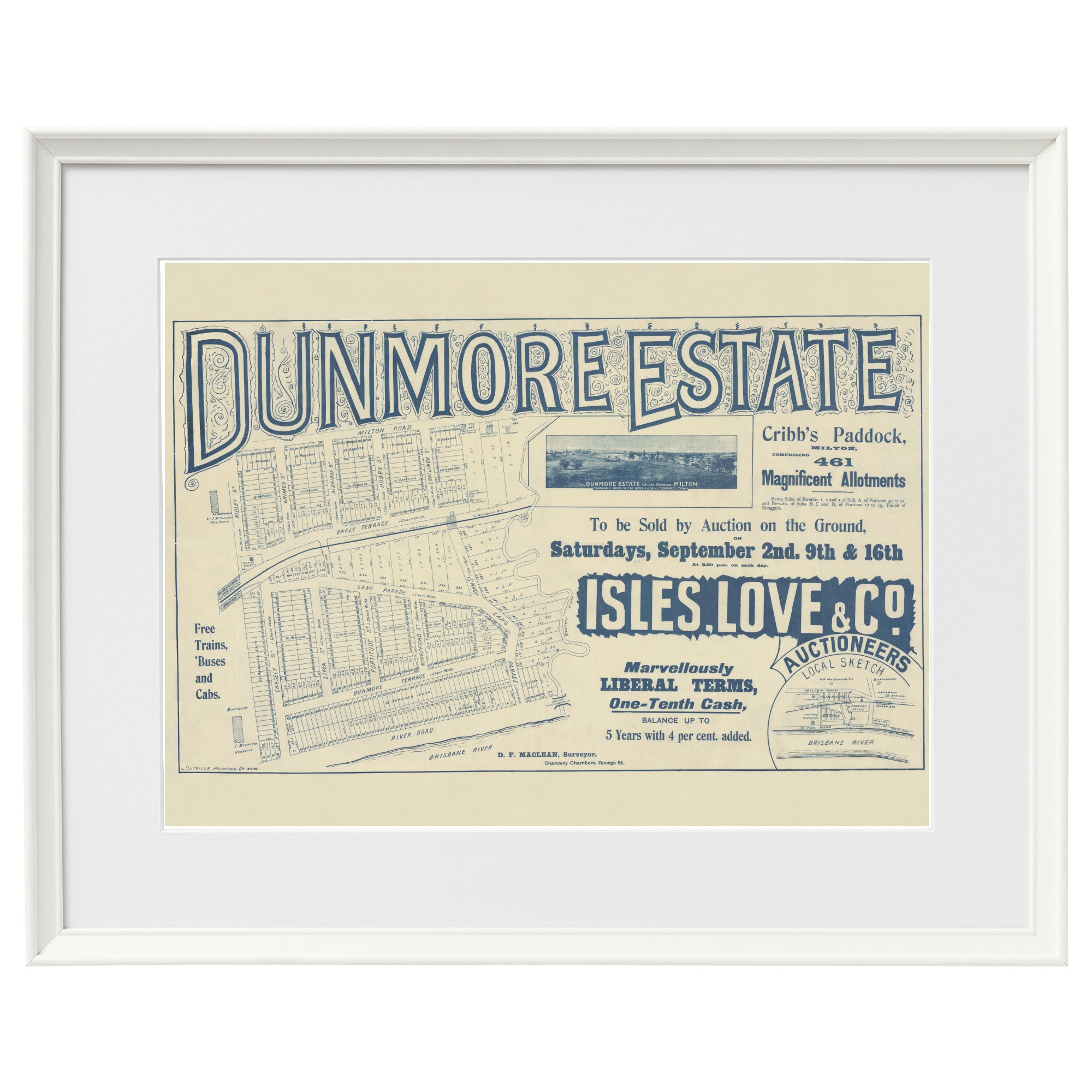 1899 Auchenflower - Dunmore Estate