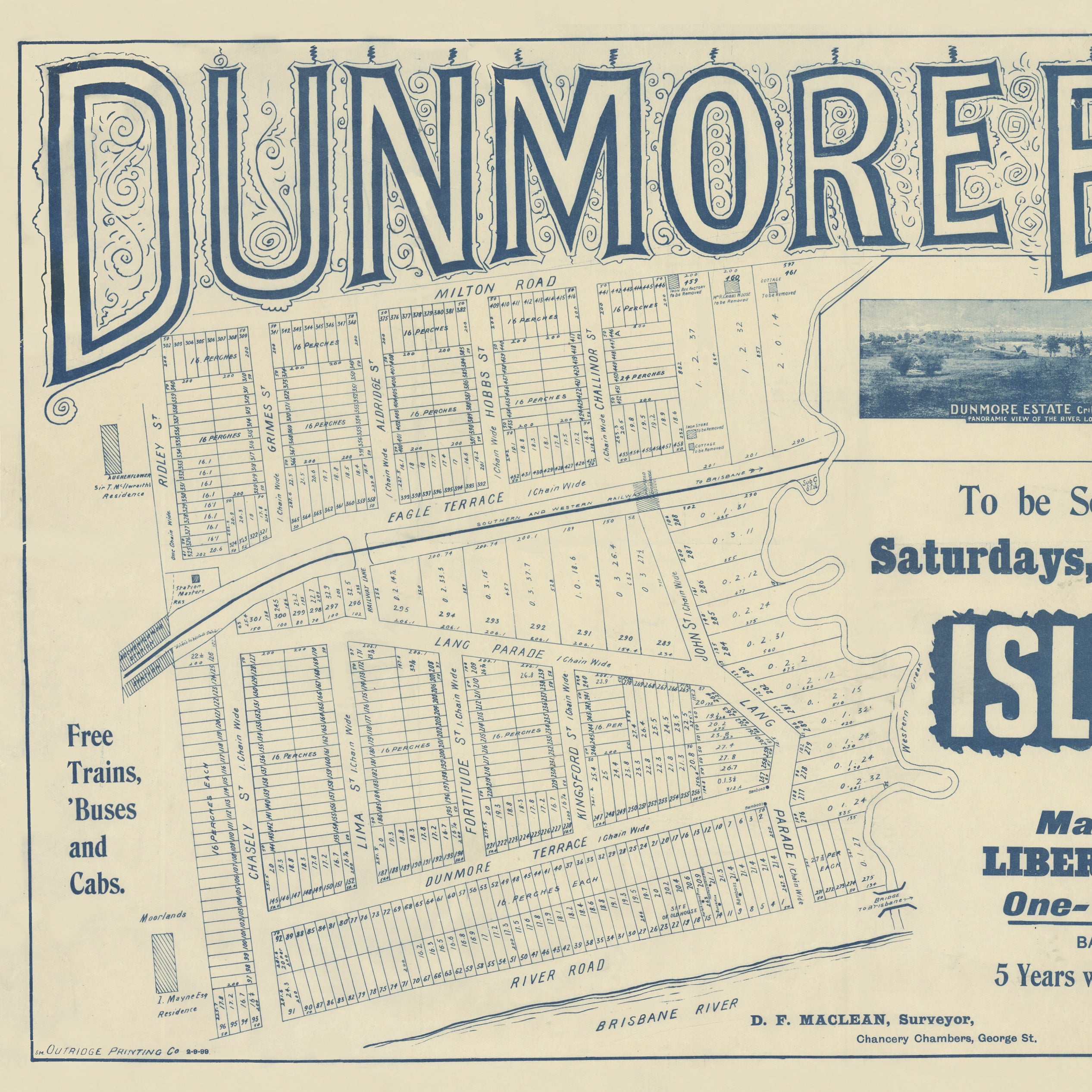 1899 Auchenflower - Dunmore Estate