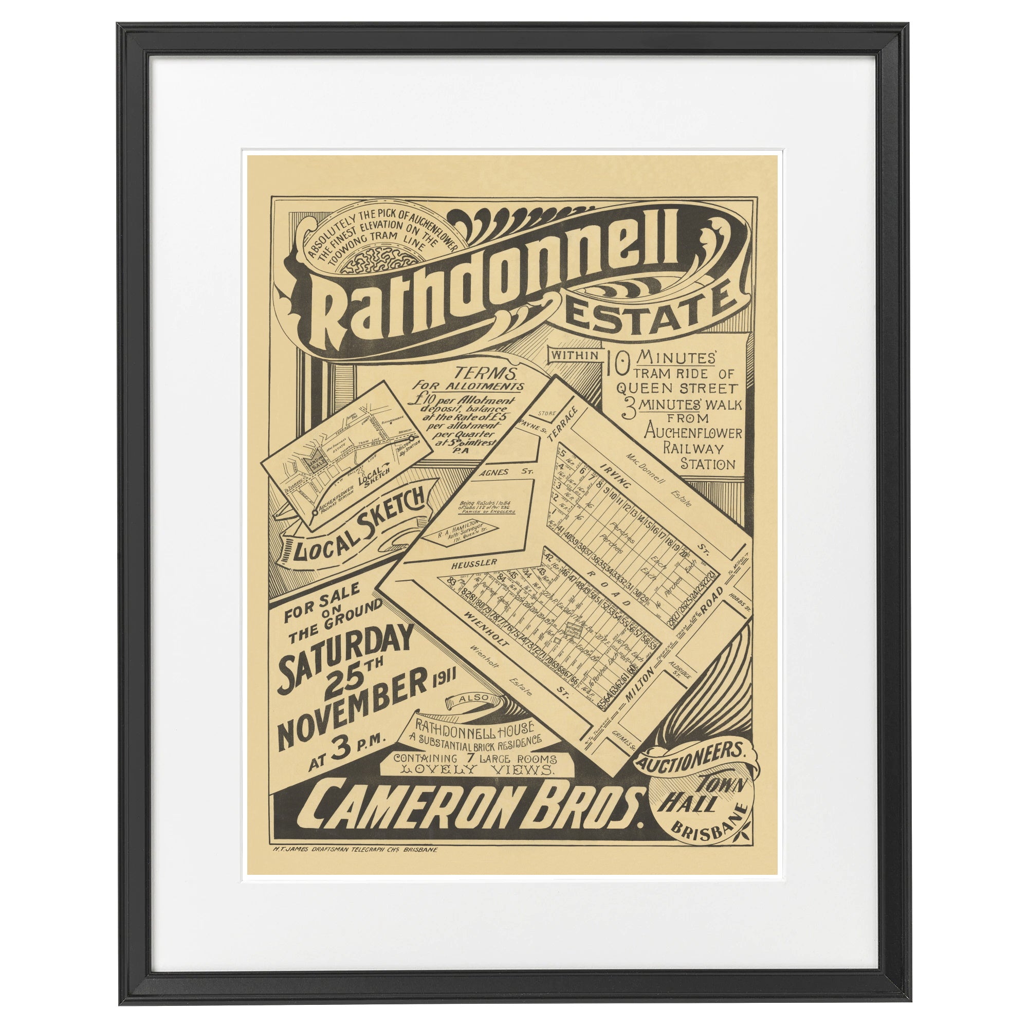 1911 Auchenflower - Rathdonnell Estate