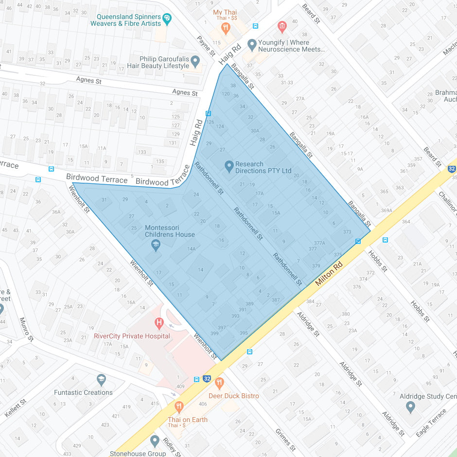 1911 Auchenflower - Rathdonnell Estate – Suburb Maps