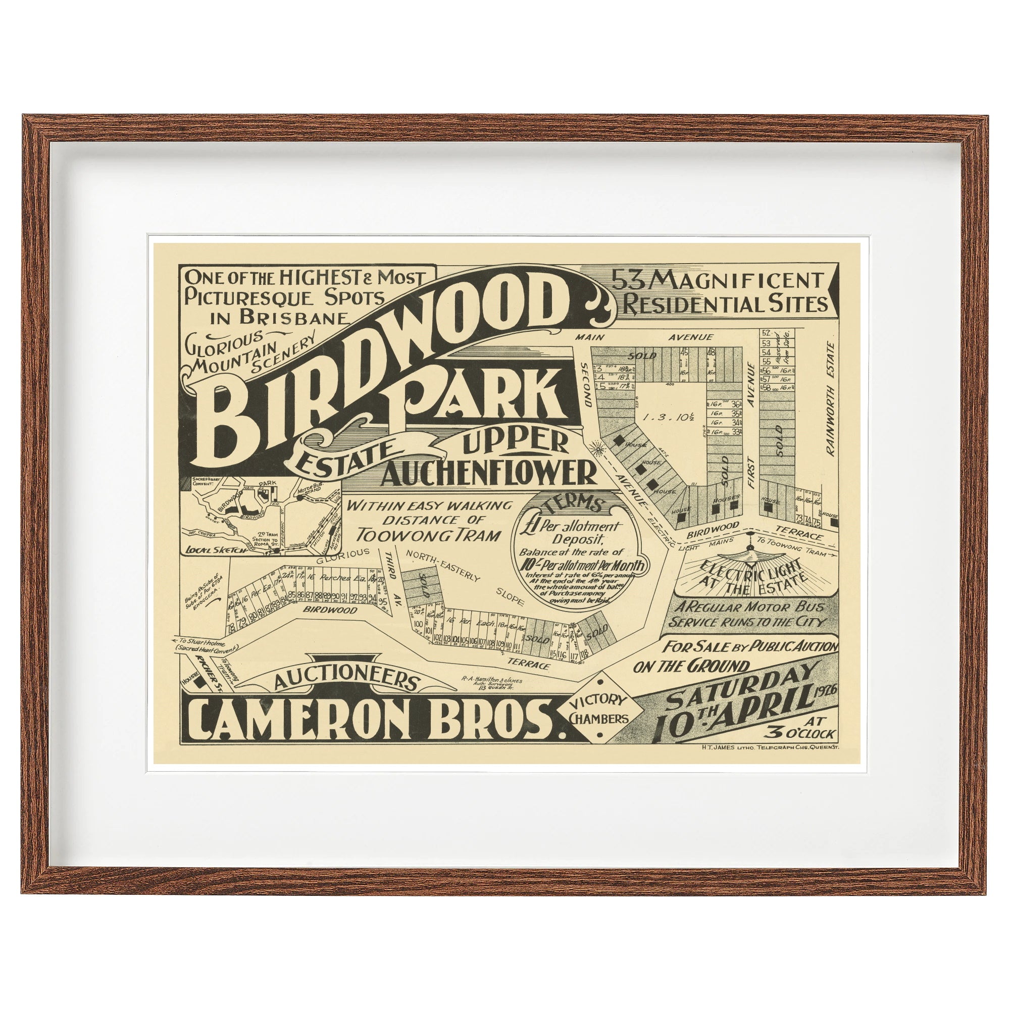1926 Bardon - Birdwood Park Estate