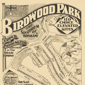 1922 Bardon - Birdwood Park Estate - 1st Section