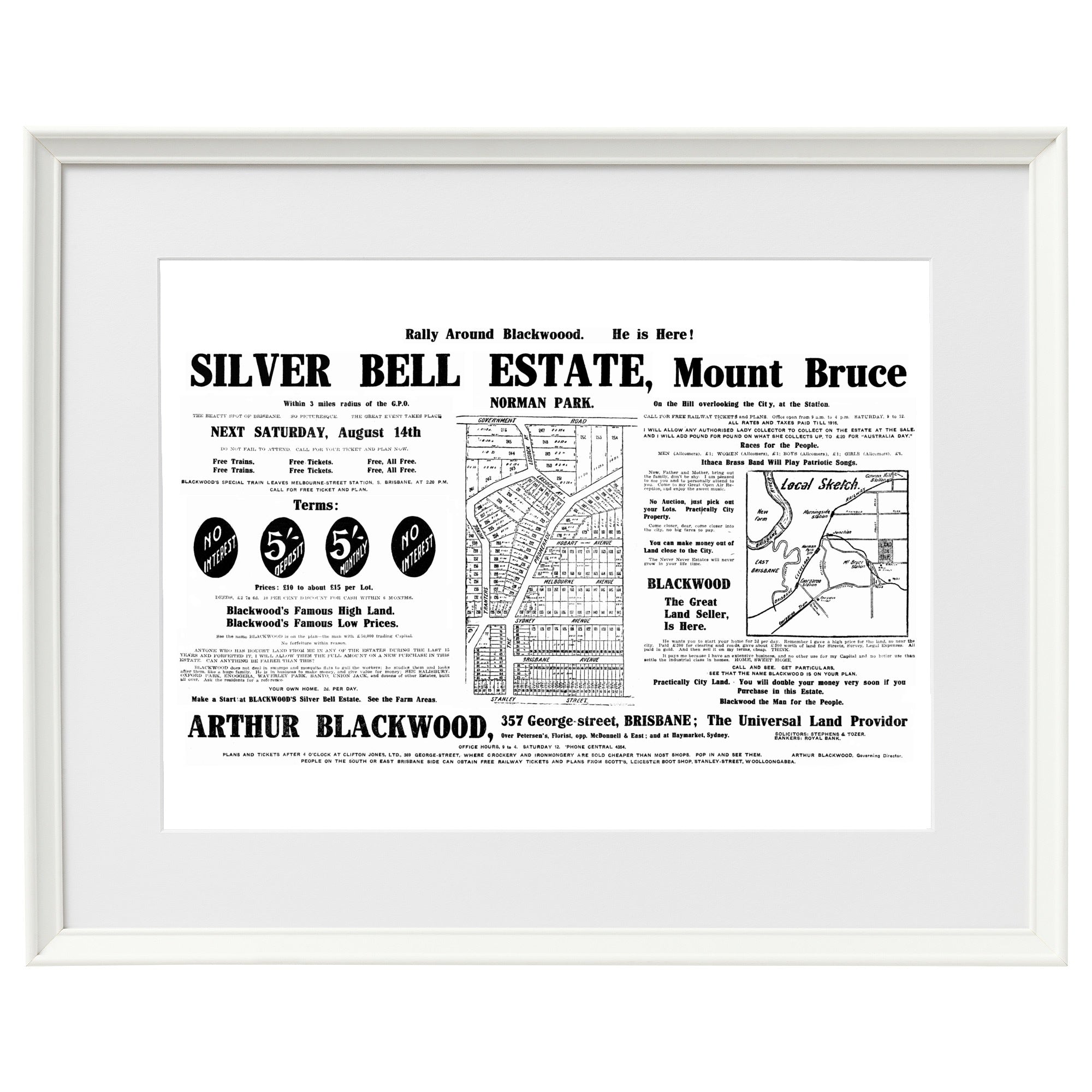 1915 Camp Hill - Silver Bell - Mt Bruce