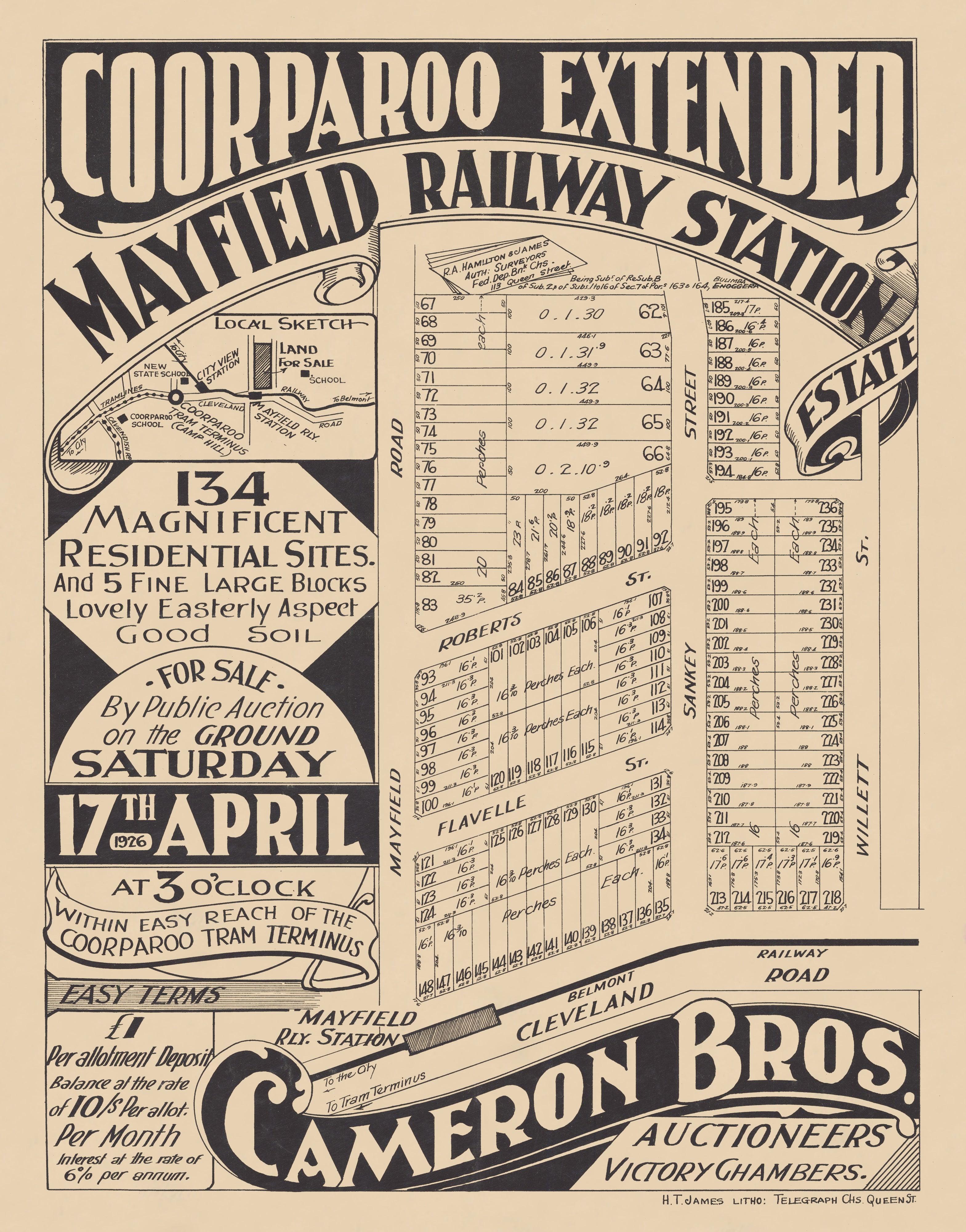 1926 Carina - Mayfield Railway Station Estate