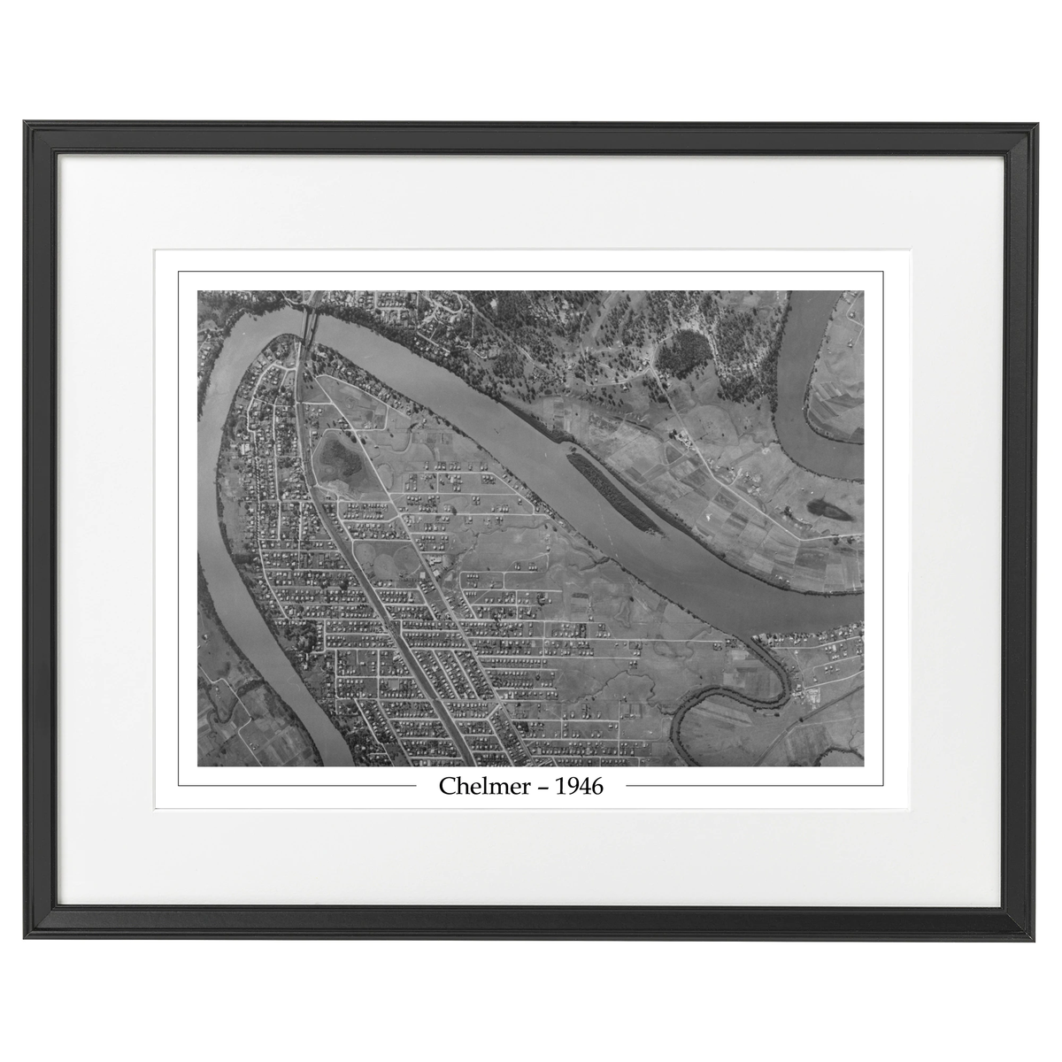 1946 Chelmer - Aerial Photo - Chelmer Area – Suburb Maps