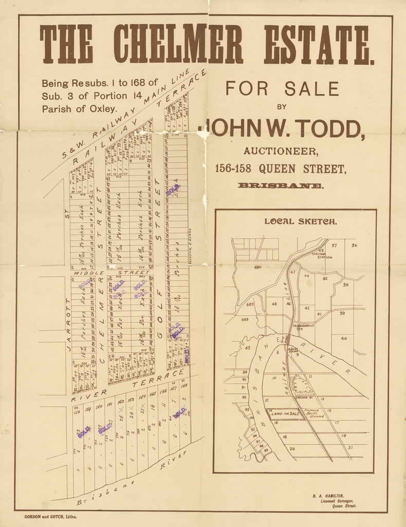 1901 Chelmer - The Chelmer Estate – Suburb Maps