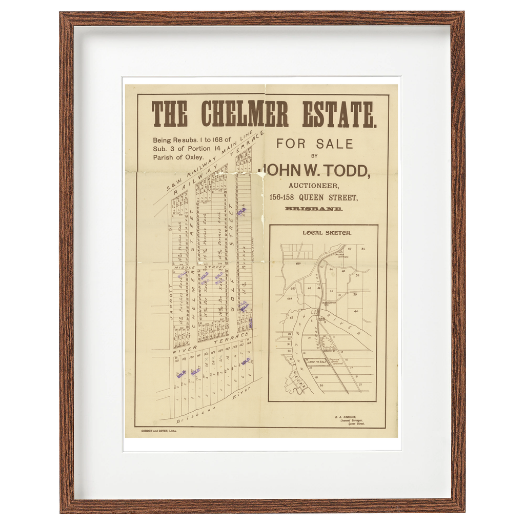 1901 Chelmer - The Chelmer Estate – Suburb Maps