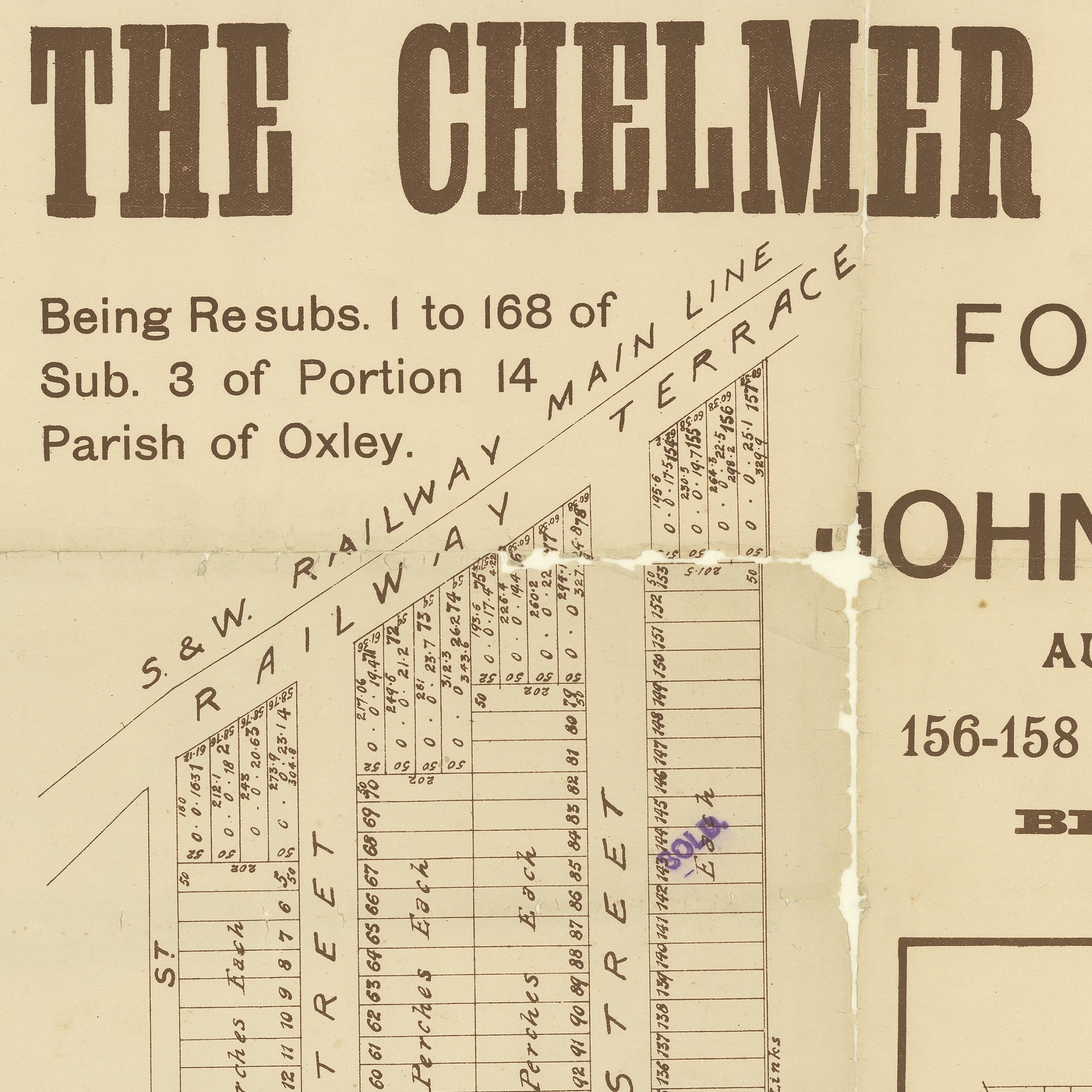 1901 Chelmer - The Chelmer Estate