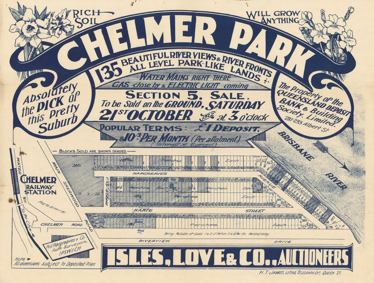 1922 Chelmer - Chelmer Park – Suburb Maps