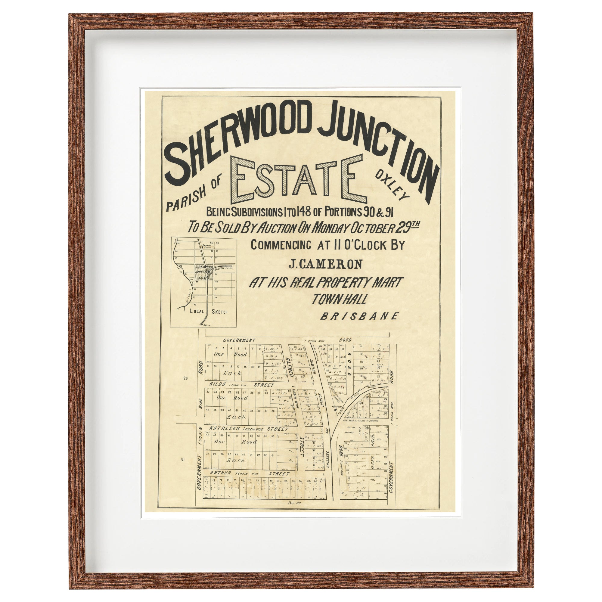 1883 Corinda - Sherwood Junction Estate