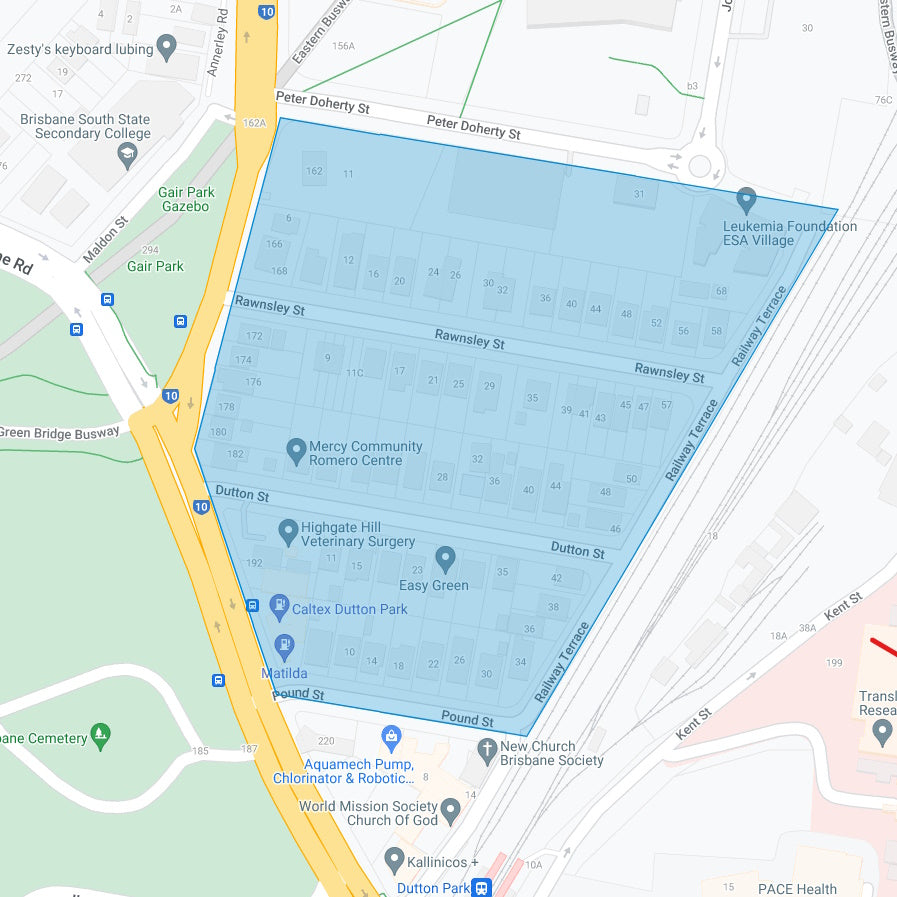 1911 Dutton Park The Dutton Park Estate Suburb Maps