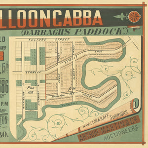 1886 East Brisbane - East Woolloongabba Estate (Darragh's Paddock)