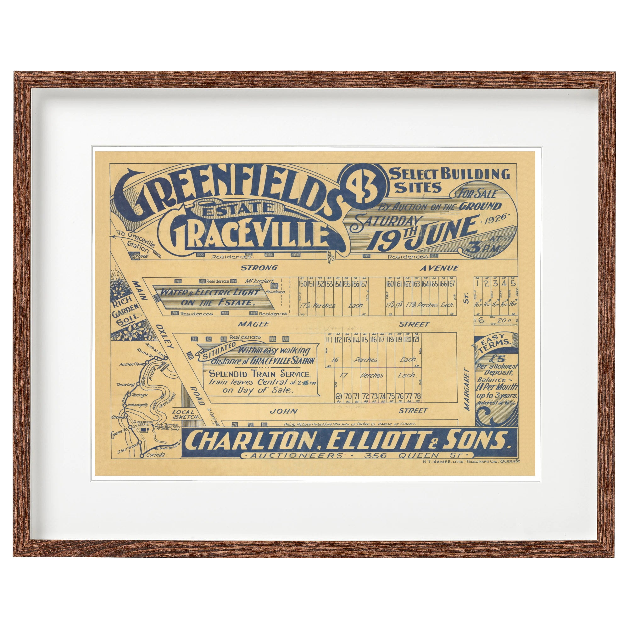 1926 Graceville - Greenfields Estate