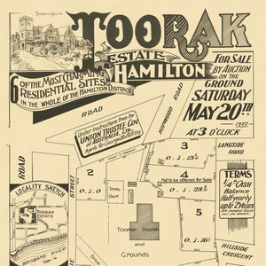 1922 Hamilton - Toorak Estate
