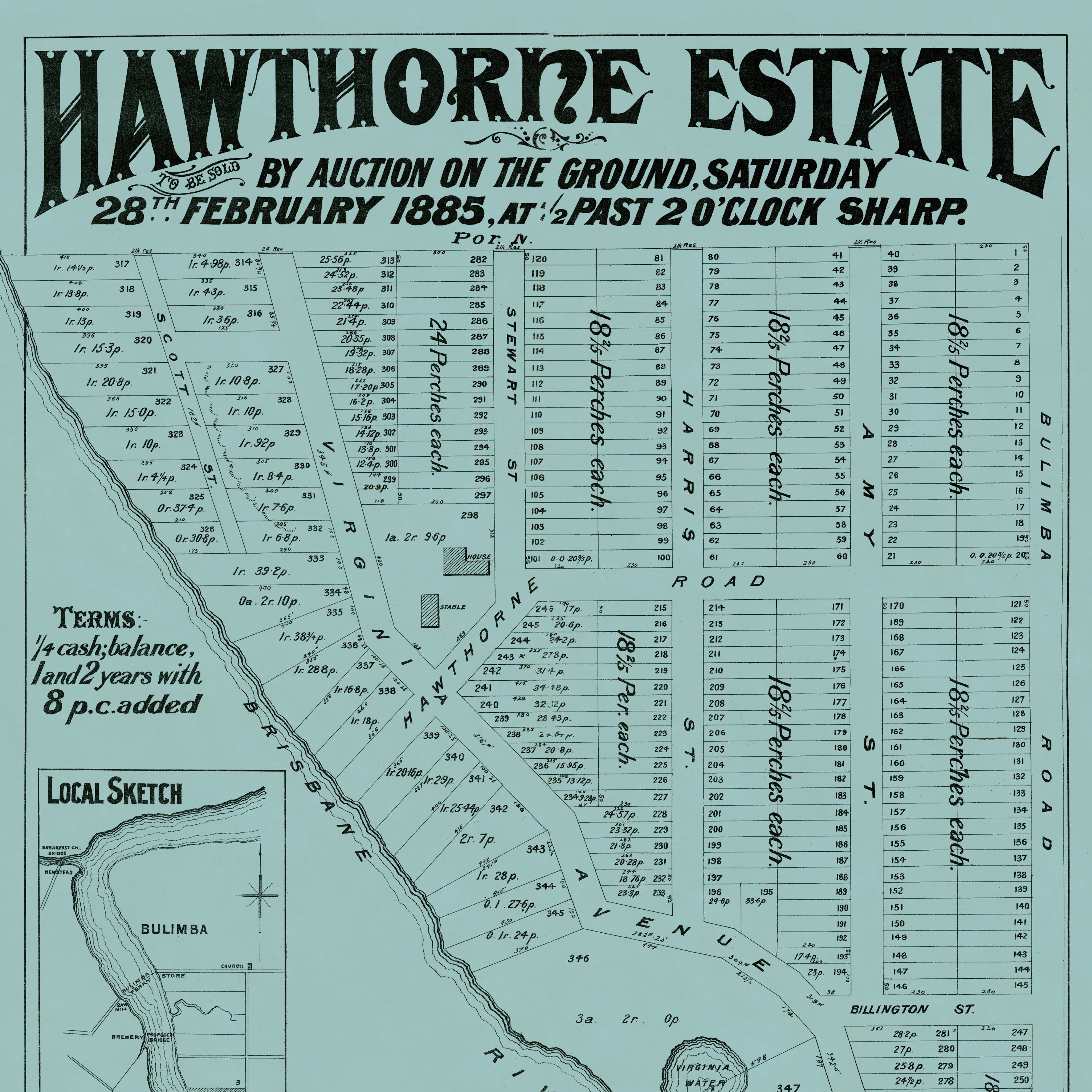 1885 Hawthorne - Hawthorne Estate