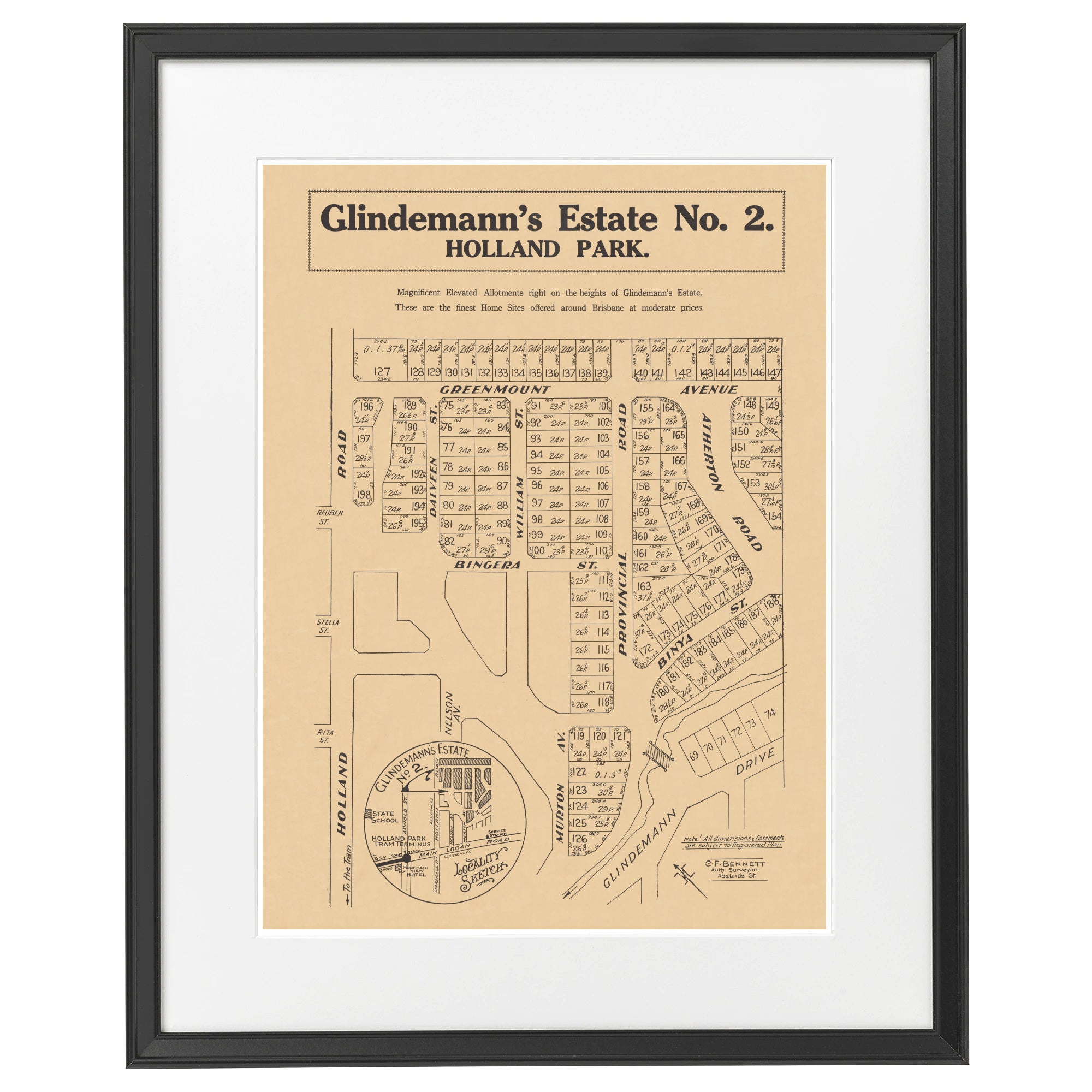 1937 Holland Park - Glindemann's Estate No. 2