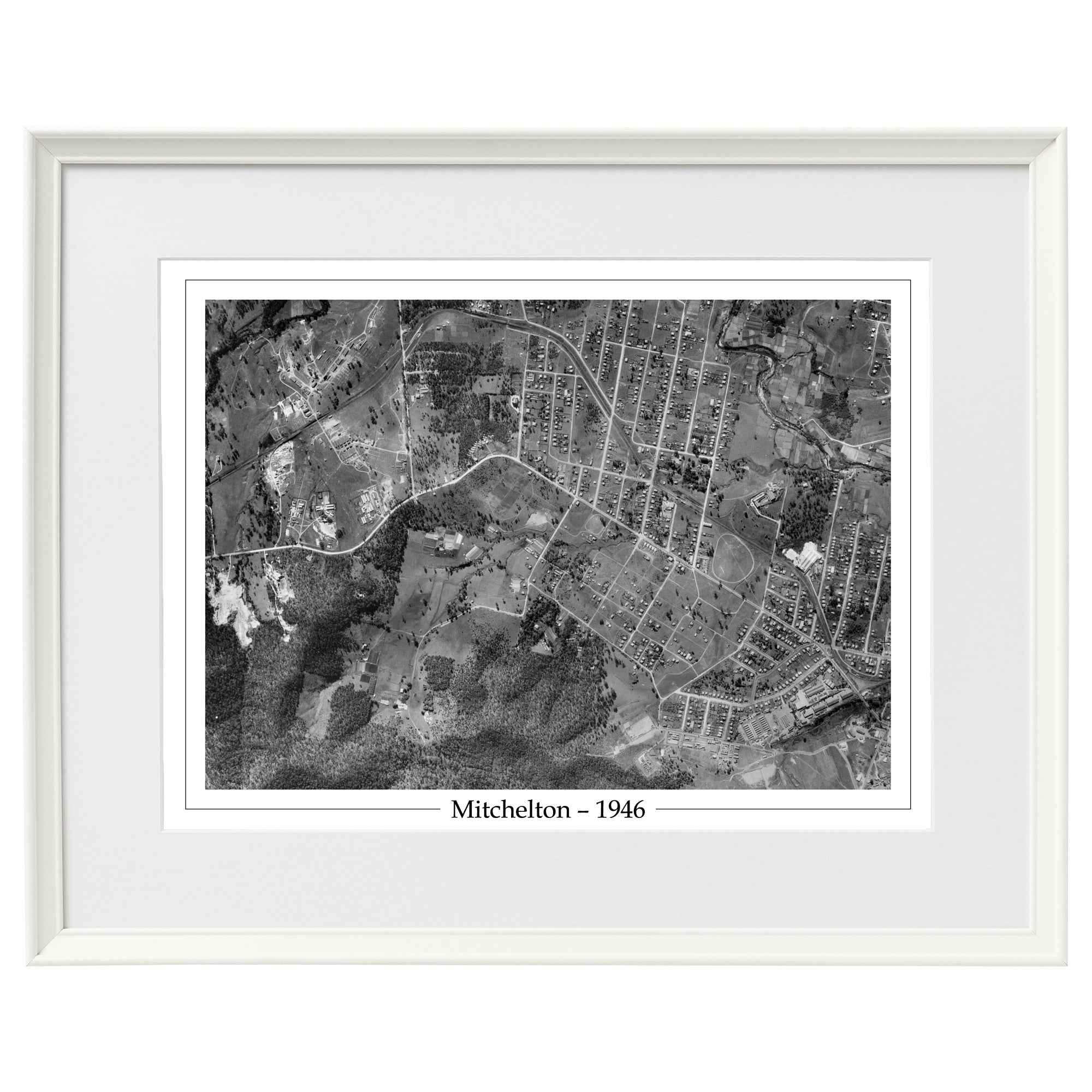 1946 Mitchelton - Aerial Photo - Samford Road