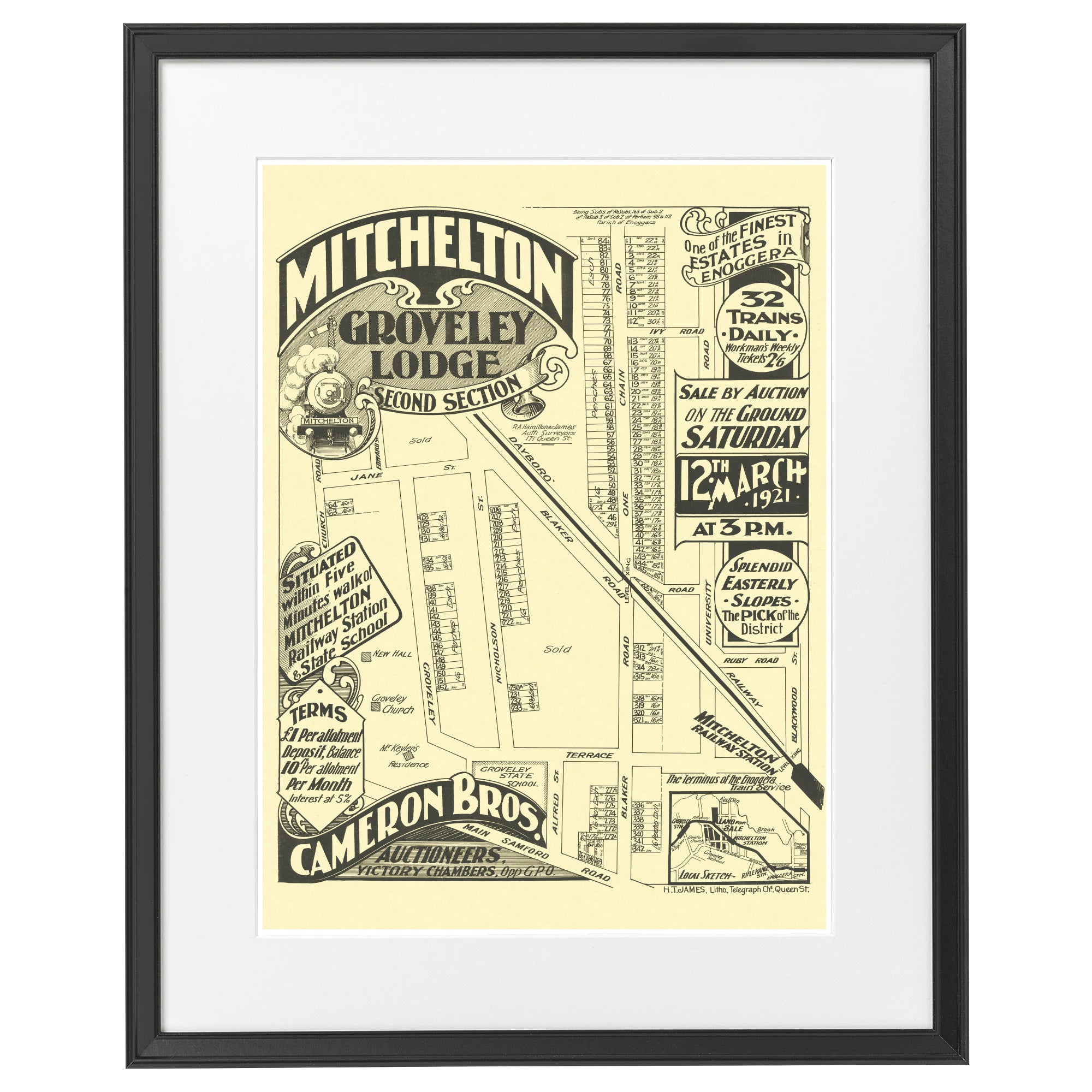 1921 Mitchelton - Groveley Lodge Estate - 2nd Section