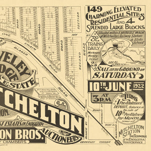 1922 Mitchelton - Groveley Lodge Estate - 3rd Section
