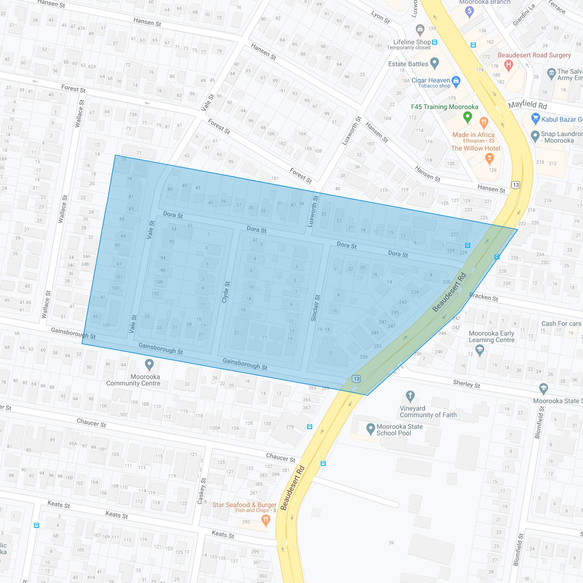 1927 Moorooka - Dora Vale – Suburb Maps