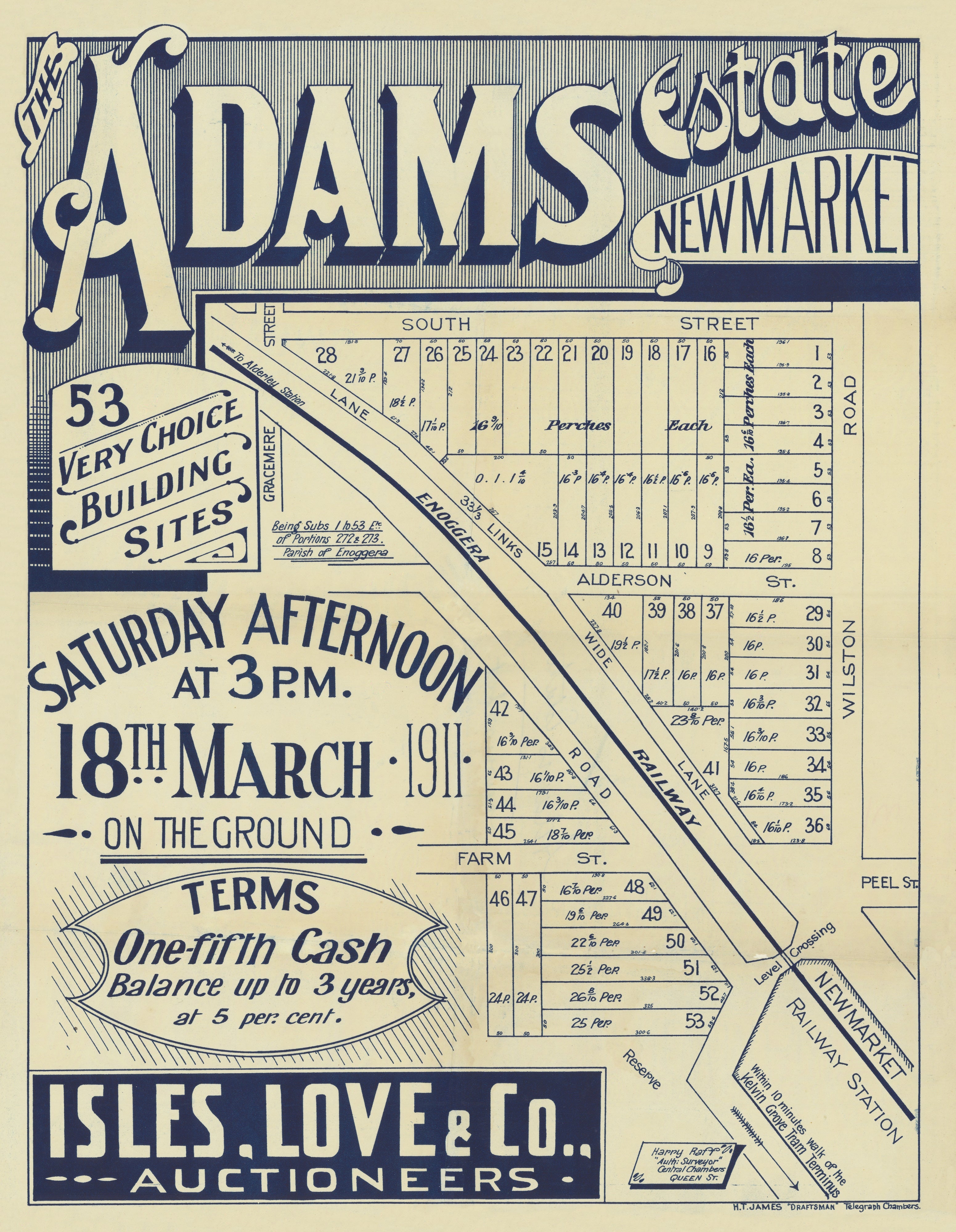 1911 Newmarket - The Adams Estate