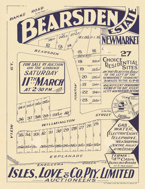 1939 Newmarket - Bearsden Estate