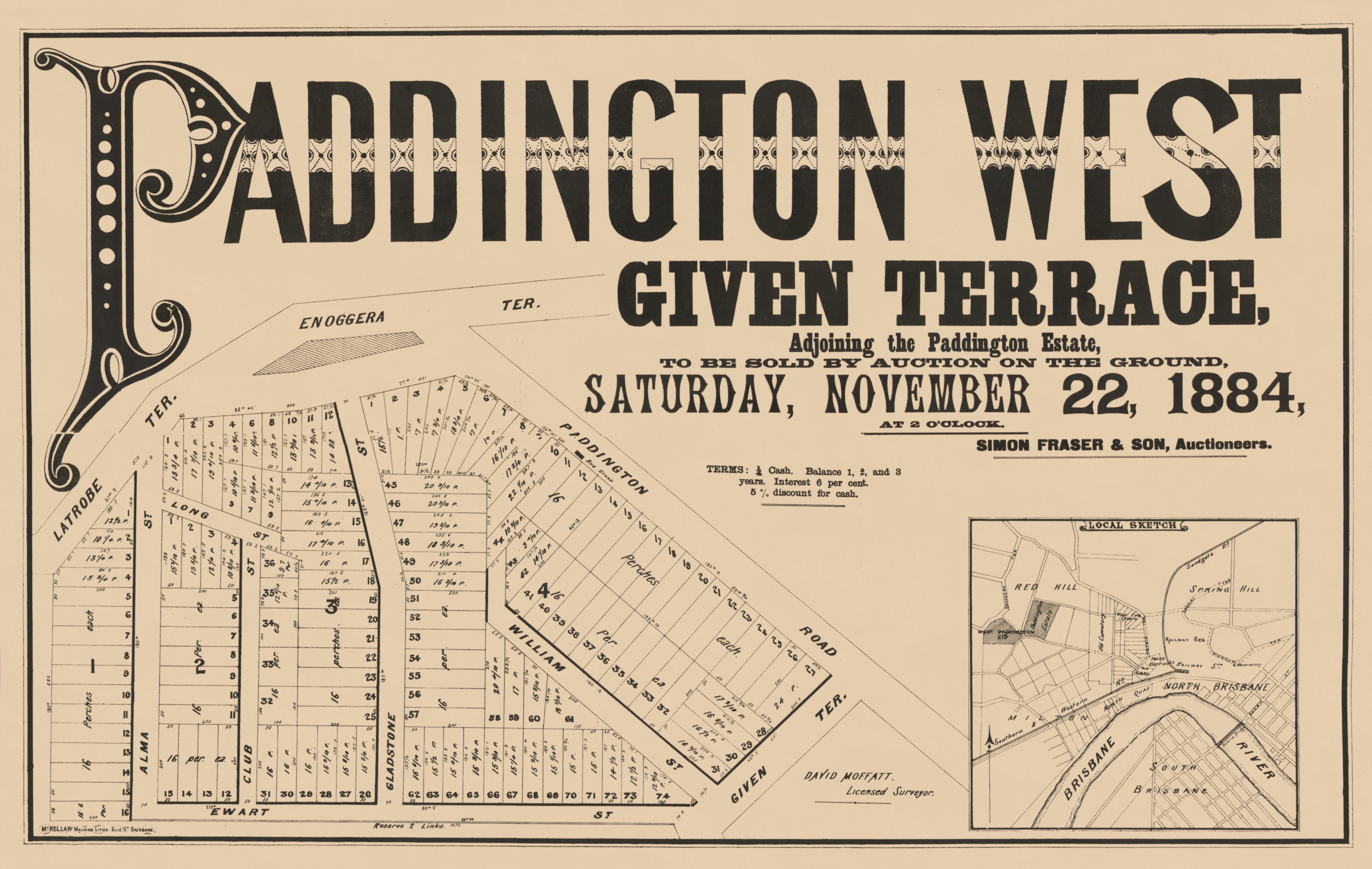 1884 Paddington - Paddington West Estate