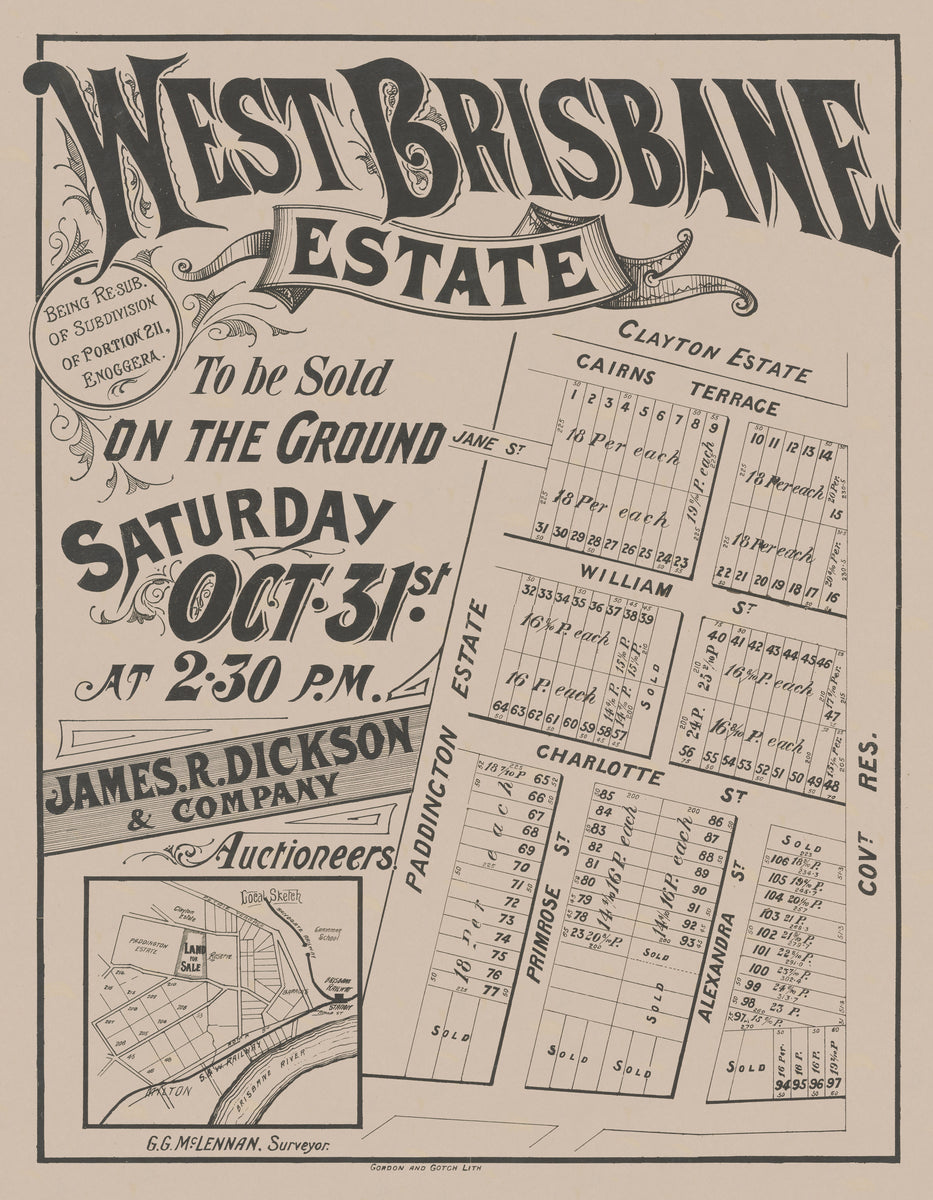 1885 Paddington West Brisbane Estate Suburb Maps   Paddington05 4000px 1200x1200 