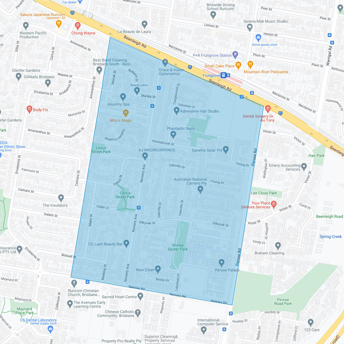 1923 Runcorn - Williams' Nursery Estate – Suburb Maps