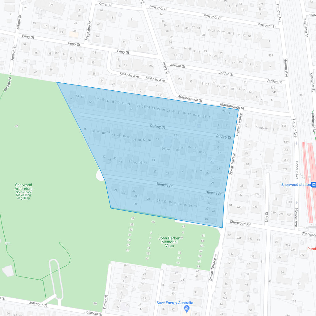 1923 Sherwood - Crest of Sherwood Estate – Suburb Maps