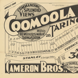 1921 Taringa - Coomoola Park