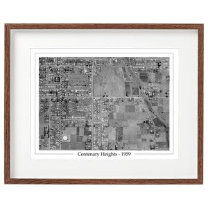 1959 Toowoomba - Aerial Photo - Centenary Heights